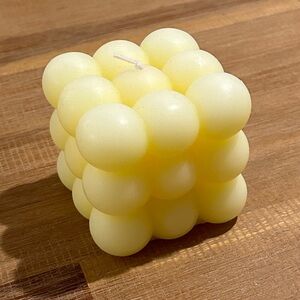 Bubble Candle - Butter Yellow
